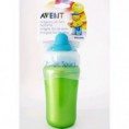 Copo Magico Avent 340ml- verde/azul - NOVO